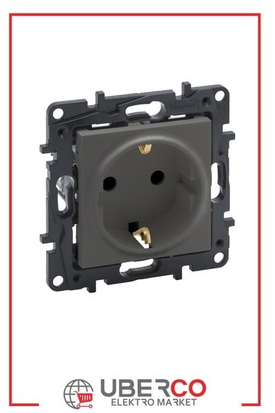LEGRAND 768815Legrand Prizler - Çocuk korumalı topraklı priz - TitanyumLegrand Prizler - Çocuk korumalı topraklı priz - Titanyum{ubercoelektromarket}
