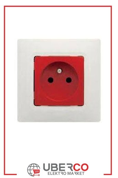 LEGRAND 767119Legrand Salbei serisi beyaz fransız standartı çocuk korumalı topraklı priz (UPS prizi) 16ALegrand Prizler - Fr. std. çocuk korumalı topraklı priz, UPS{ubercoelektromarket}
