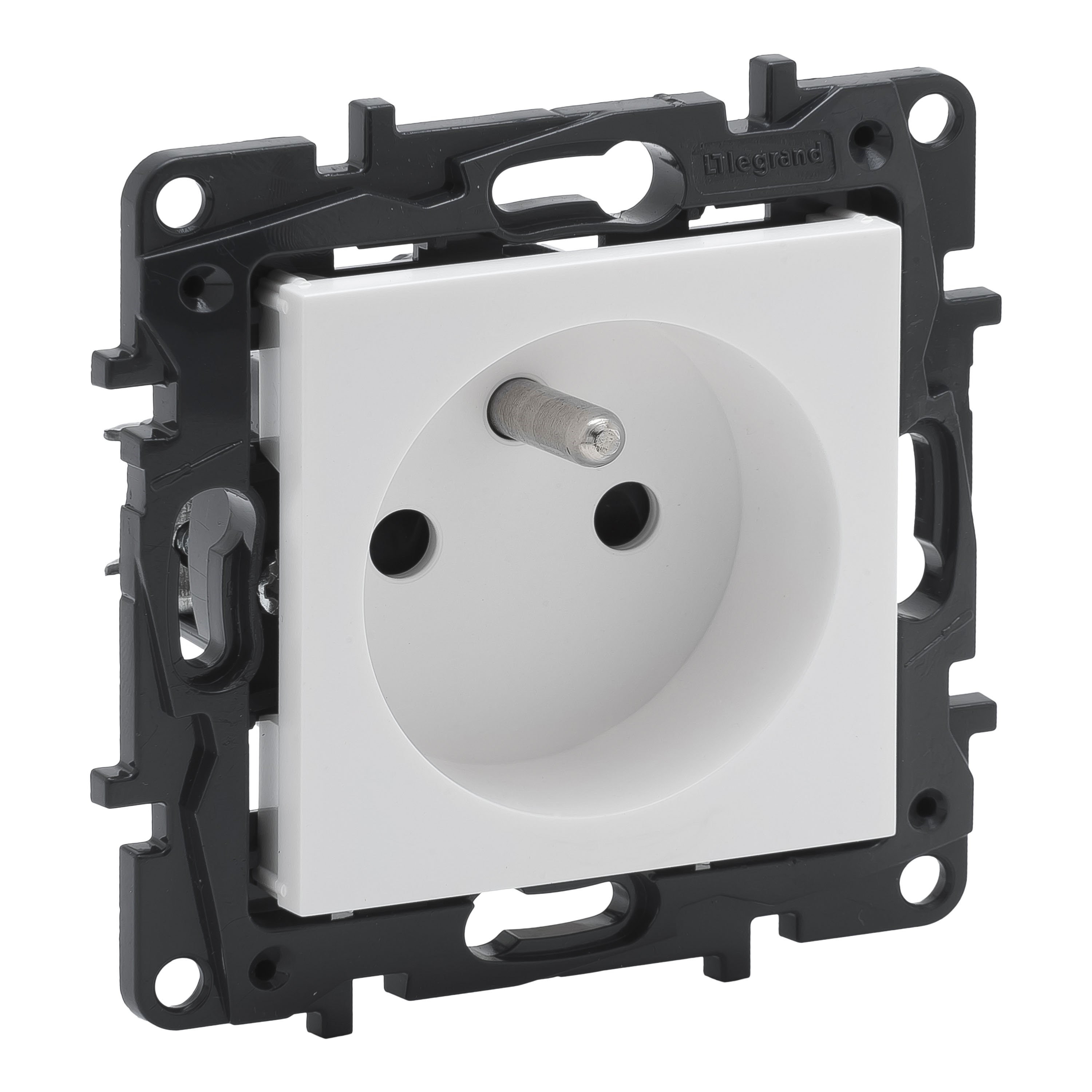 LEGRAND 768117Legrand Prizler - Fransız standardı topraklı priz (UPS) - Beyaz (7 681 17)Legrand Prizler - Fransız standardı topraklı priz (UPS){ubercoelektromarket}