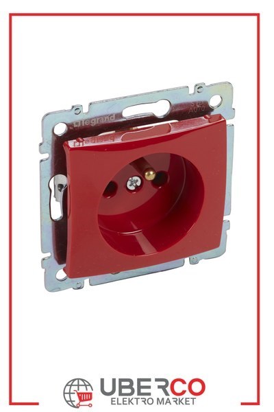 LEGRAND 774369Legrand Prizler - Fransız Standardı topraklı priz - UPS - KırmızıLegrand Prizler - Fransız Standardı topraklı priz - UPS{ubercoelektromarket}