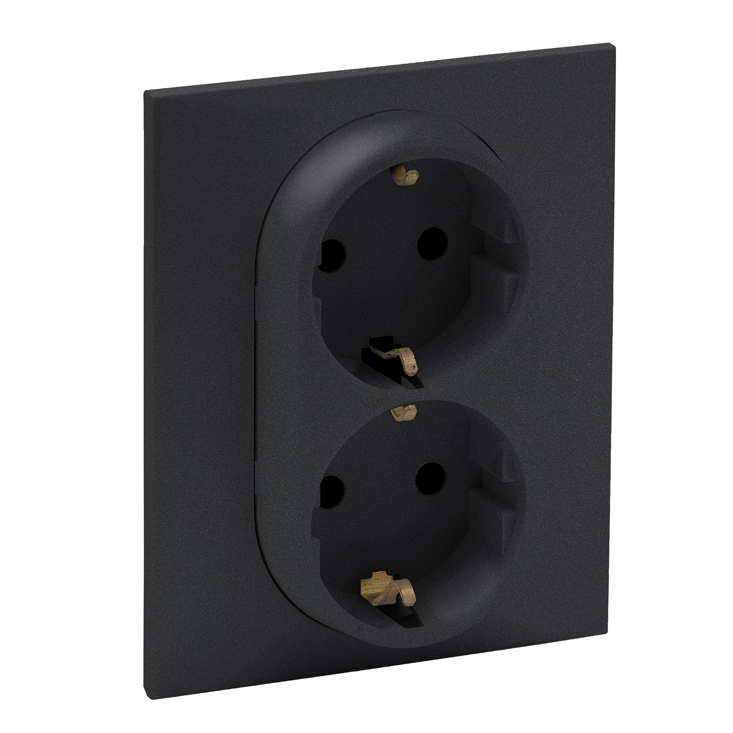 LEGRAND 768316Legrand Prizler - İkili topraklı priz - FümeLegrand Prizler - İkili topraklı priz - Füme{ubercoelektromarket}