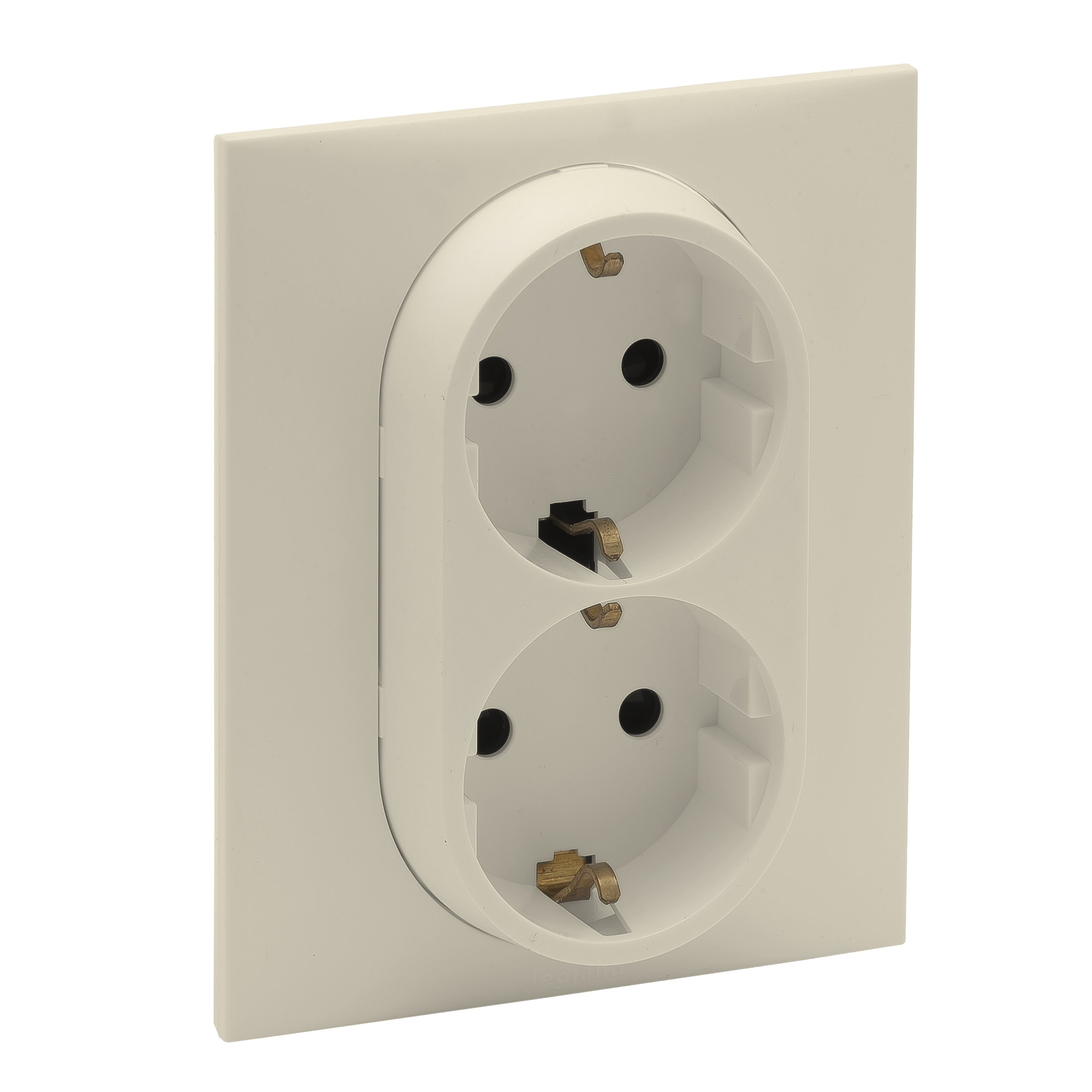 LEGRAND 768416Legrand Prizler - İkili topraklı priz - KremLegrand Prizler - İkili topraklı priz - Krem{ubercoelektromarket}