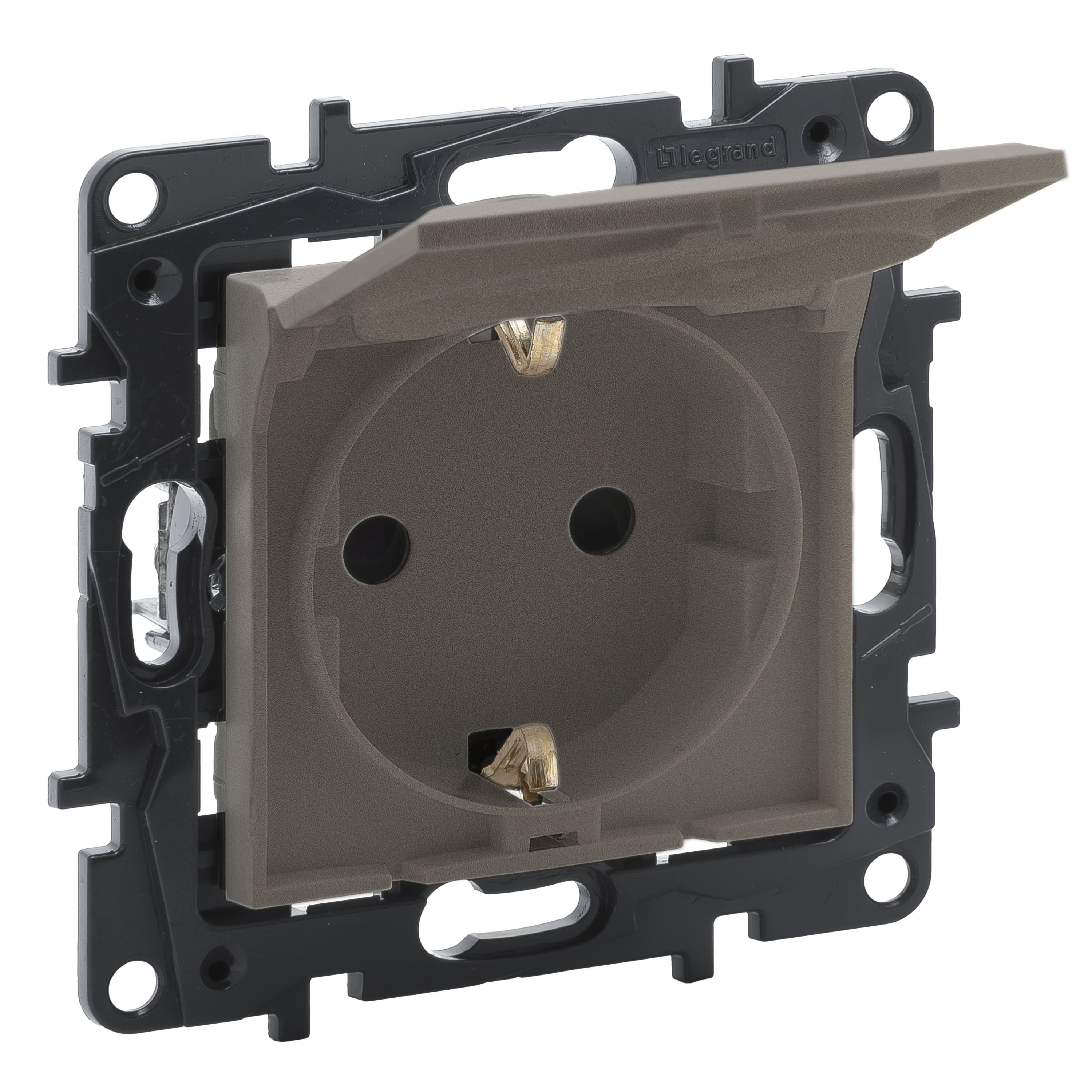 LEGRAND 768518Legrand Prizler - Kapaklı topraklı priz - BronzLegrand Prizler - Kapaklı topraklı priz - Bronz{ubercoelektromarket}