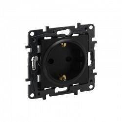 LEGRAND 767314Legrand Salbei serisi Antrasit renk  Topraklı priz 230V 16ALegrand Prizler - Topraklı priz - Antrasit{ubercoelektromarket}