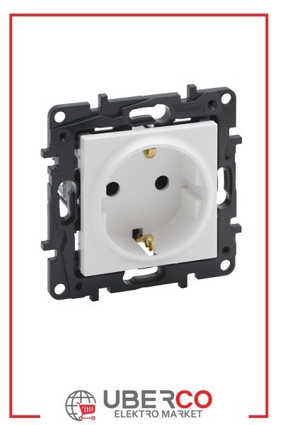 LEGRAND 768114Legrand Prizler - Topraklı priz - Beyaz (7 681 14)Legrand Prizler - Topraklı priz - Beyaz{ubercoelektromarket}