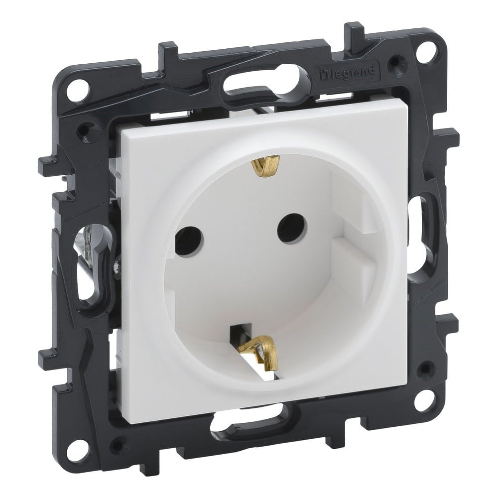 LEGRAND 768114Legrand Prizler - Topraklı priz - Beyaz (7 681 14)Legrand Prizler - Topraklı priz - Beyaz{ubercoelektromarket}