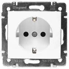 LEGRAND 774420Legrand Prizler - Topraklı priz - Beyaz (7 744 20)Legrand Prizler - Topraklı priz - Beyaz{ubercoelektromarket}