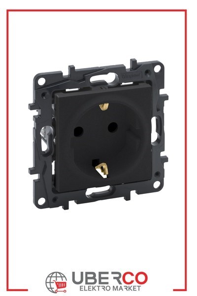 LEGRAND 768314Legrand Prizler - Topraklı priz - FümeLegrand Prizler - Topraklı priz - Füme{ubercoelektromarket}