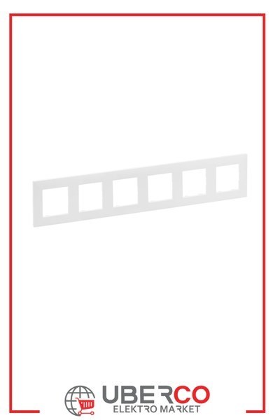 LEGRAND 768176Legrand Raventi Çerçeveler - Altılı - BeyazLegrand Raventi Çerçeveler - Altılı - Beyaz{ubercoelektromarket}