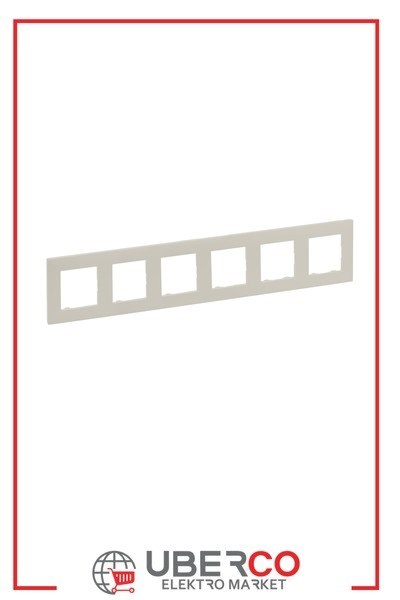 LEGRAND 768476Legrand Raventi Çerçeveler - Altılı - KremLegrand Raventi Çerçeveler - Altılı - Krem{ubercoelektromarket}