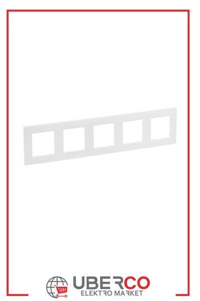 LEGRAND 768175Legrand Raventi Çerçeveler - Beşli - BeyazLegrand Raventi Çerçeveler - Beşli - Beyaz{ubercoelektromarket}