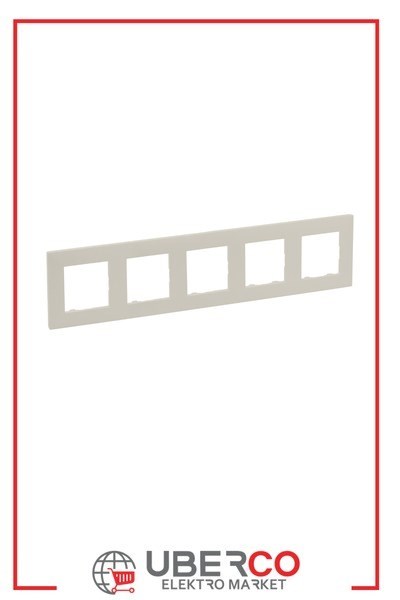 LEGRAND 768475Legrand Raventi Çerçeveler - Beşli - KremLegrand Raventi Çerçeveler - Beşli - Krem{ubercoelektromarket}