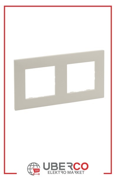 LEGRAND 768472Legrand Raventi Çerçeveler - İkili - KremLegrand Raventi Çerçeveler - İkili - Krem{ubercoelektromarket}