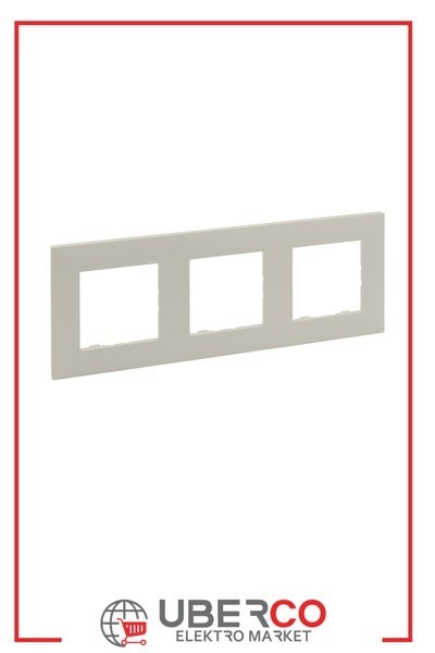 LEGRAND 768473Legrand Raventi Çerçeveler - Üçlü - KremLegrand Raventi Çerçeveler - Üçlü - Krem{ubercoelektromarket}