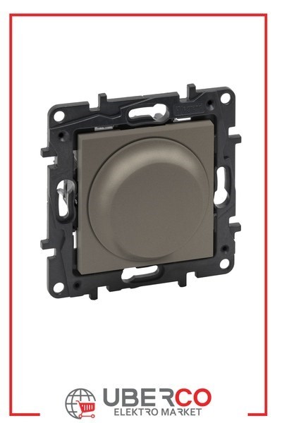 LEGRAND 768512Legrand Raventi ROTATIVE DIMMER BRONZLegrand Raventi ROTATIVE DIMMER BRONZ{ubercoelektromarket}