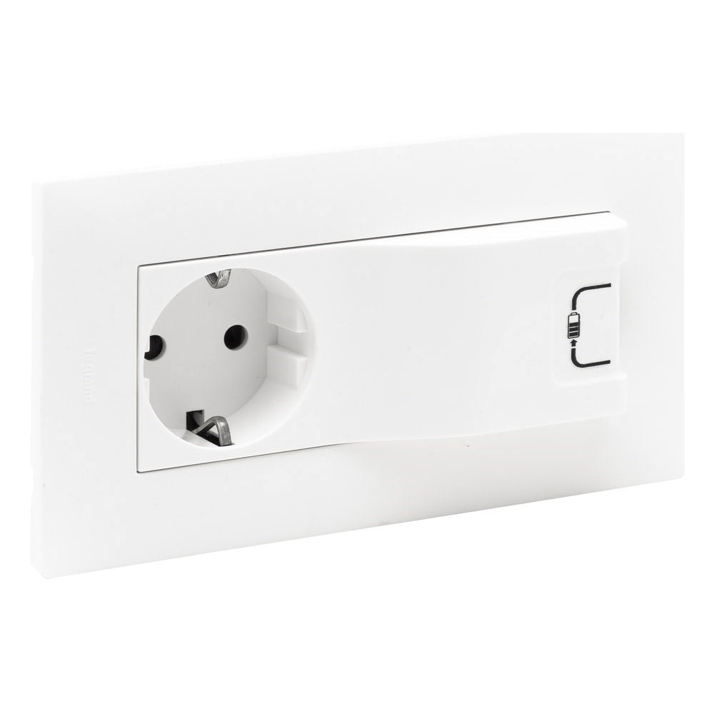 LEGRAND 768195Legrand Raventi TOPRAKLI PRIZ+USB BEYAZLegrand Raventi TOPRAKLI PRIZ+USB BEYAZ{ubercoelektromarket}