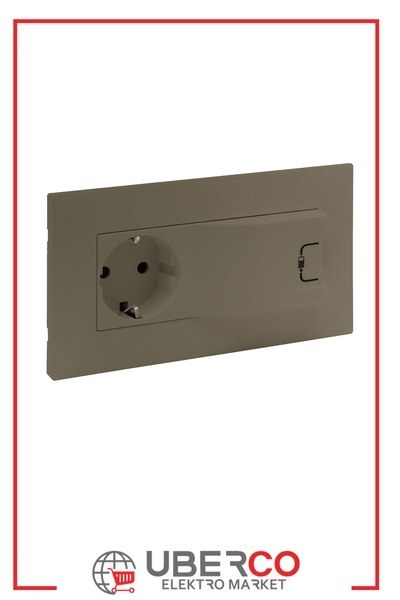 LEGRAND 768595Legrand Raventi TOPRAKLI PRIZ+USB BRONZLegrand Raventi TOPRAKLI PRIZ+USB BRONZ{ubercoelektromarket}
