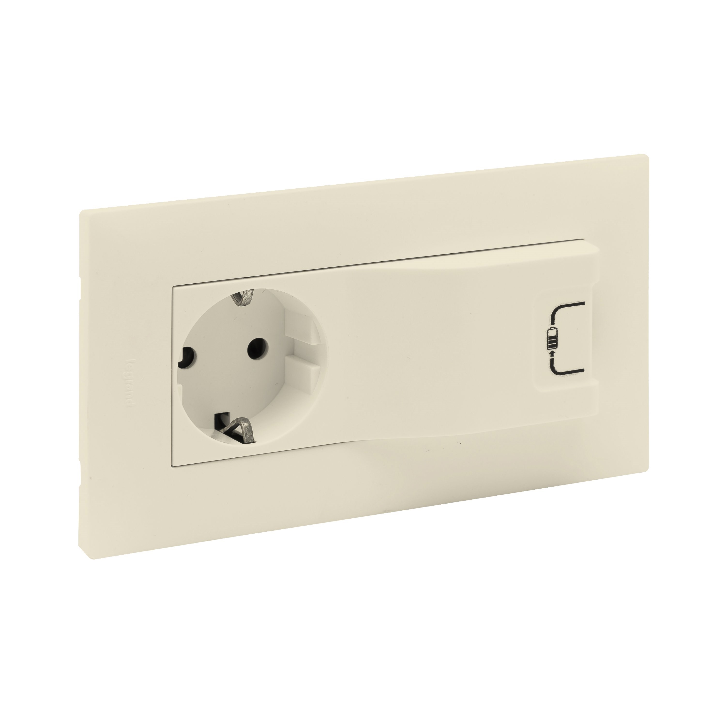 LEGRAND 768495Legrand Raventi TOPRAKLI PRIZ+USB KREMLegrand Raventi TOPRAKLI PRIZ+USB KREM{ubercoelektromarket}