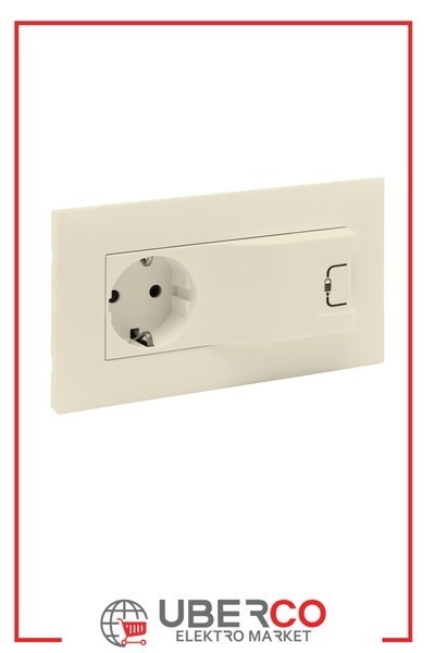LEGRAND 768495Legrand Raventi TOPRAKLI PRIZ+USB KREMLegrand Raventi TOPRAKLI PRIZ+USB KREM{ubercoelektromarket}