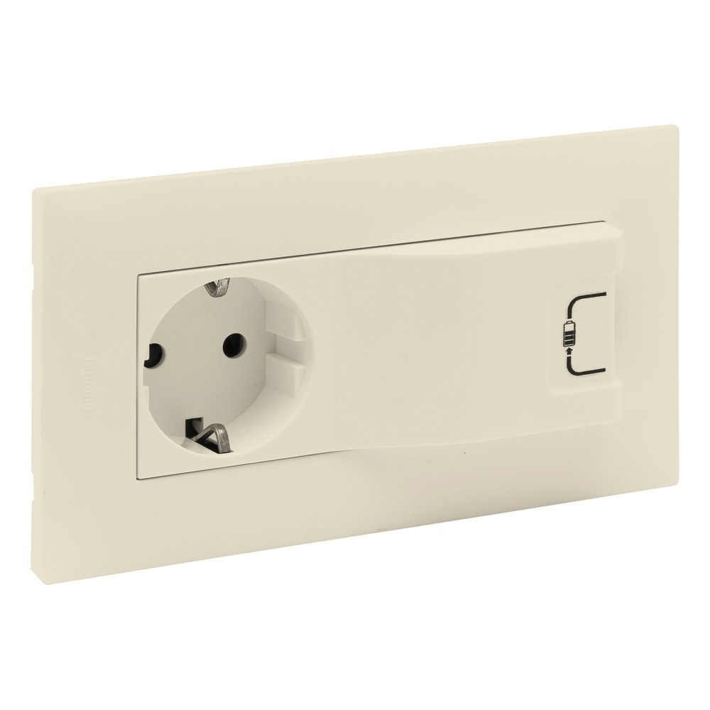 LEGRAND 768495Legrand Raventi TOPRAKLI PRIZ+USB KREMLegrand Raventi TOPRAKLI PRIZ+USB KREM{ubercoelektromarket}