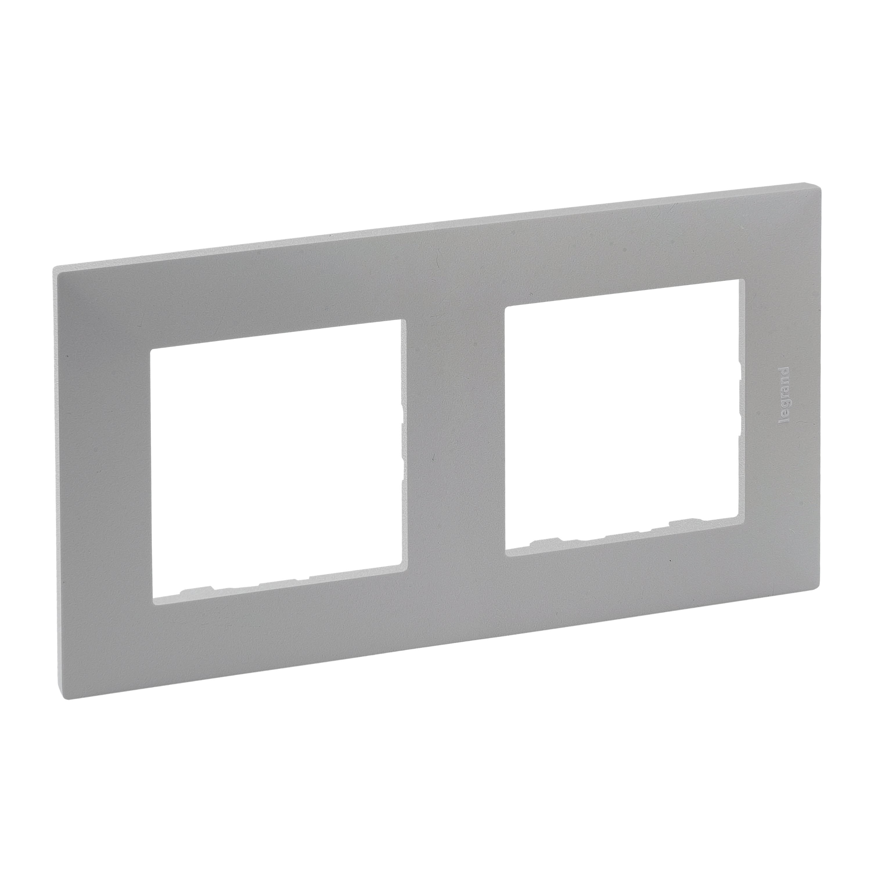 LEGRAND 768272Legrand Renkli Çerçeveler (Alüminyum) - İkiliLegrand Renkli Çerçeveler (Alüminyum) - İkili{ubercoelektromarket}