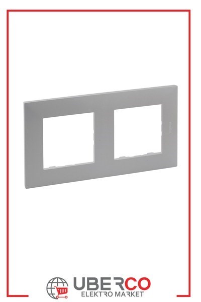LEGRAND 768272Legrand Renkli Çerçeveler (Alüminyum) - İkiliLegrand Renkli Çerçeveler (Alüminyum) - İkili{ubercoelektromarket}