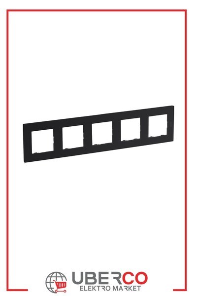 LEGRAND 768375Legrand Renkli Çerçeveler - Beşli - FümeLegrand Renkli Çerçeveler - Beşli - Füme{ubercoelektromarket}