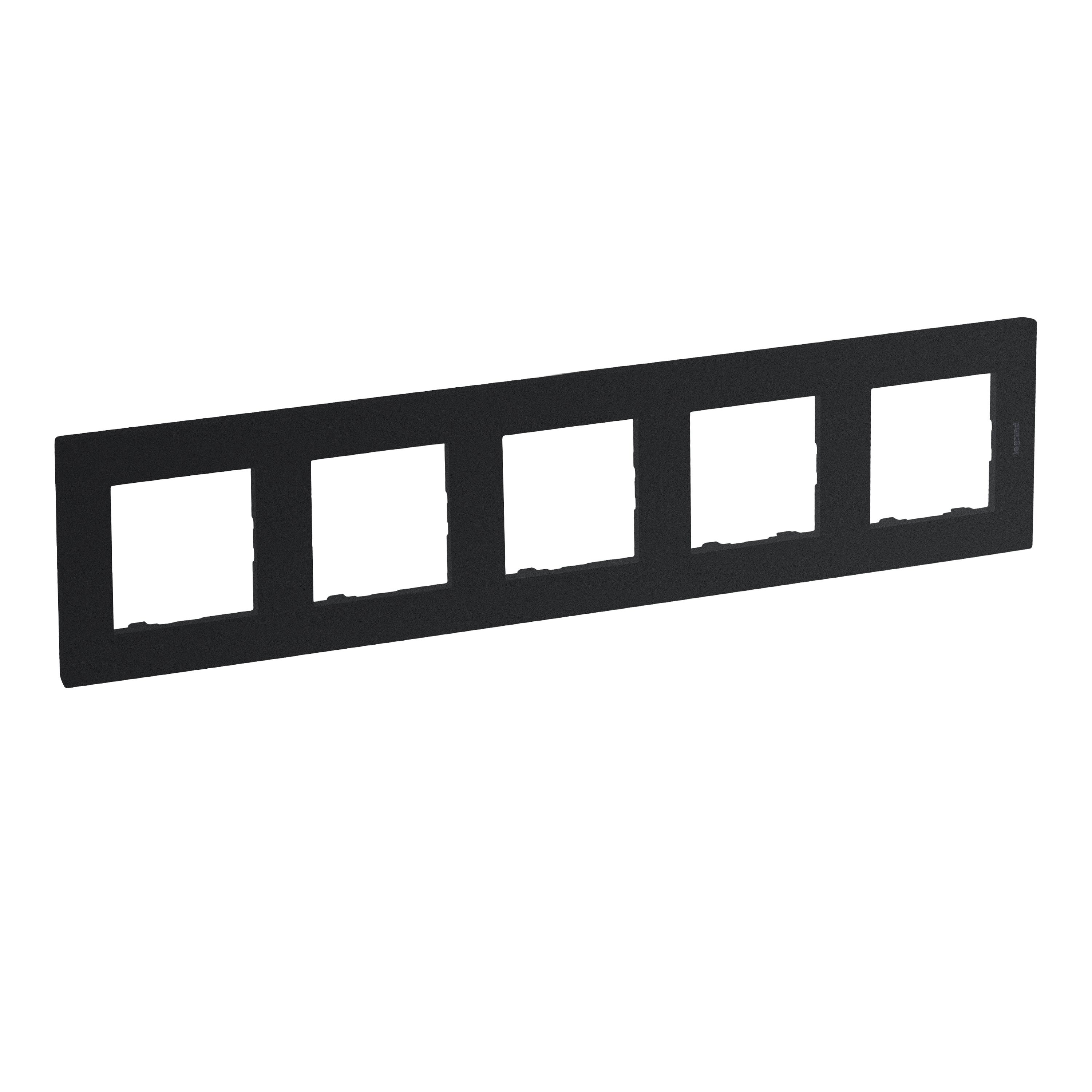LEGRAND 768375Legrand Renkli Çerçeveler - Beşli - FümeLegrand Renkli Çerçeveler - Beşli - Füme{ubercoelektromarket}