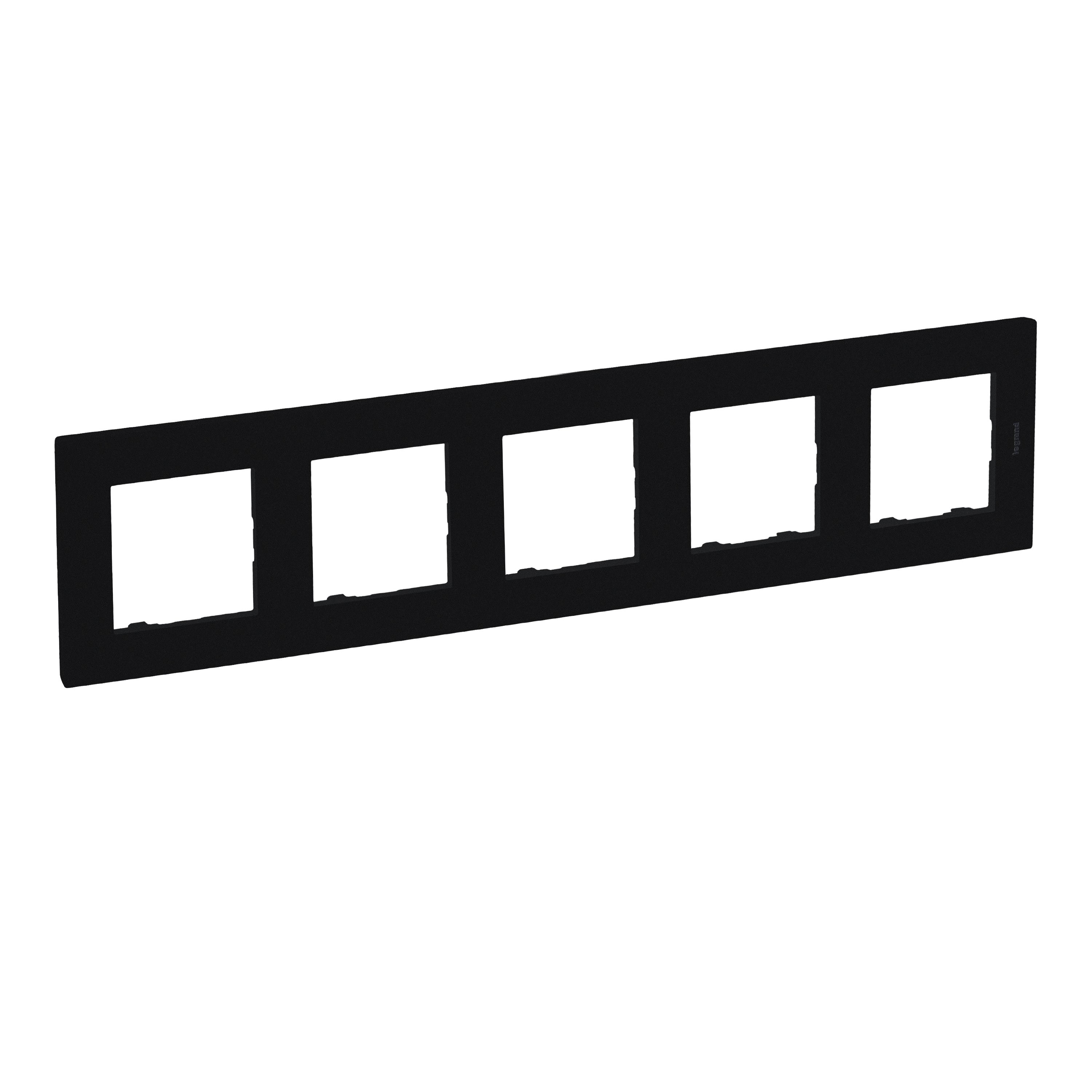 LEGRAND 768675Legrand Renkli Çerçeveler - Beşli - SiyahLegrand Renkli Çerçeveler - Beşli - Siyah{ubercoelektromarket}