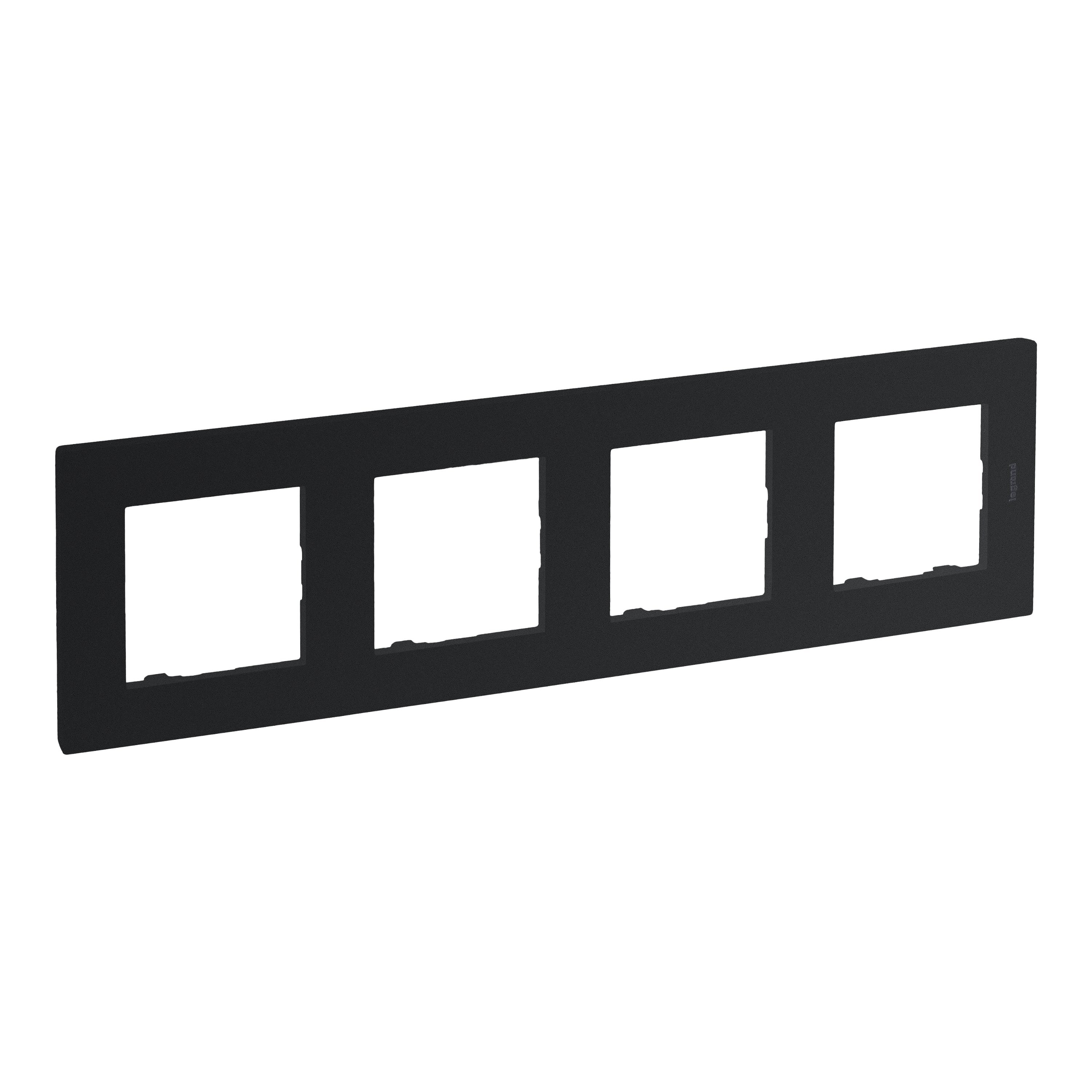 LEGRAND 768374Legrand Renkli Çerçeveler - Dörtlü - FümeLegrand Renkli Çerçeveler - Dörtlü - Füme{ubercoelektromarket}