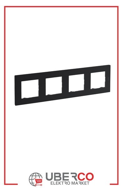 LEGRAND 768374Legrand Renkli Çerçeveler - Dörtlü - FümeLegrand Renkli Çerçeveler - Dörtlü - Füme{ubercoelektromarket}