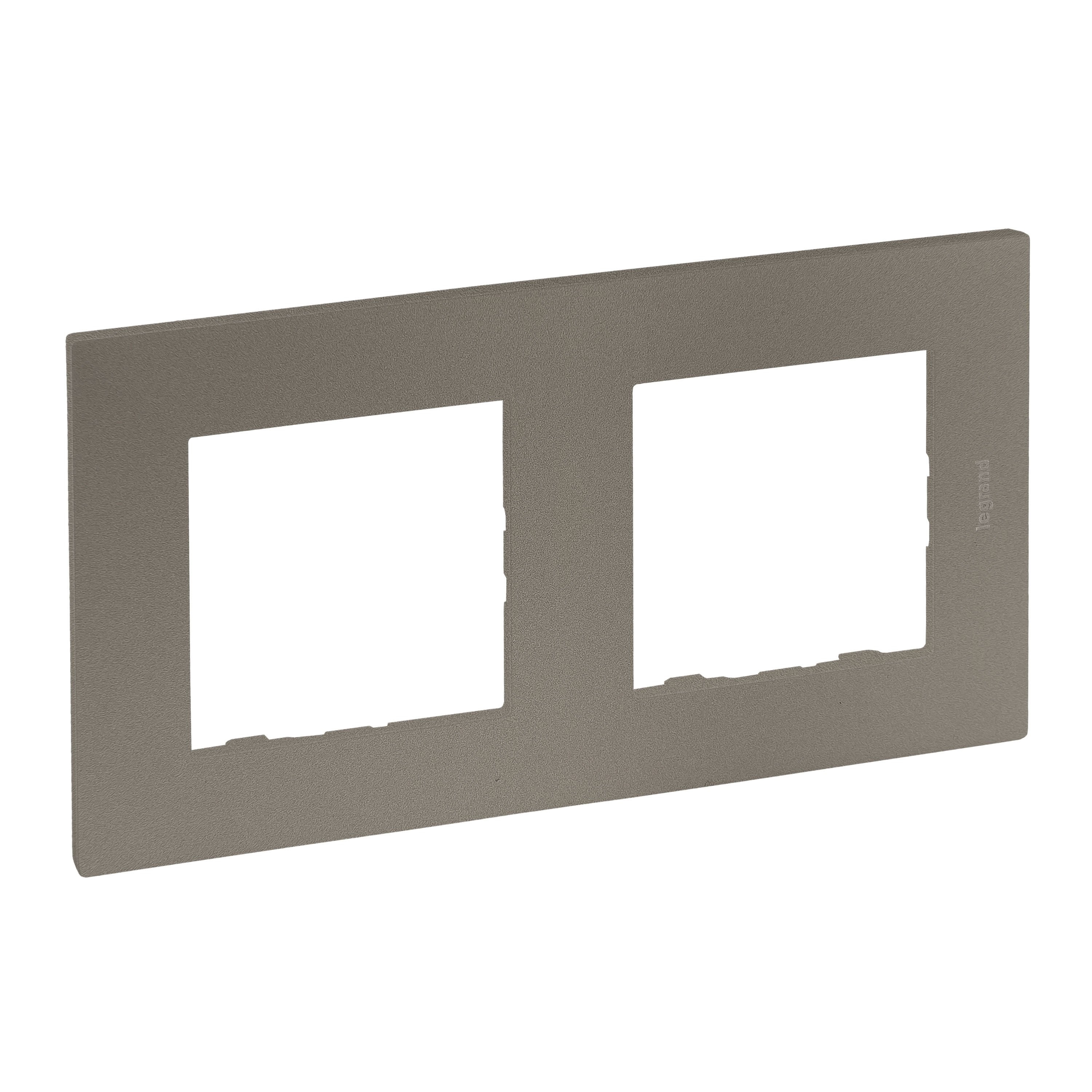 LEGRAND 768572Legrand Renkli Çerçeveler - İkili - BronzLegrand Renkli Çerçeveler - İkili - Bronz{ubercoelektromarket}