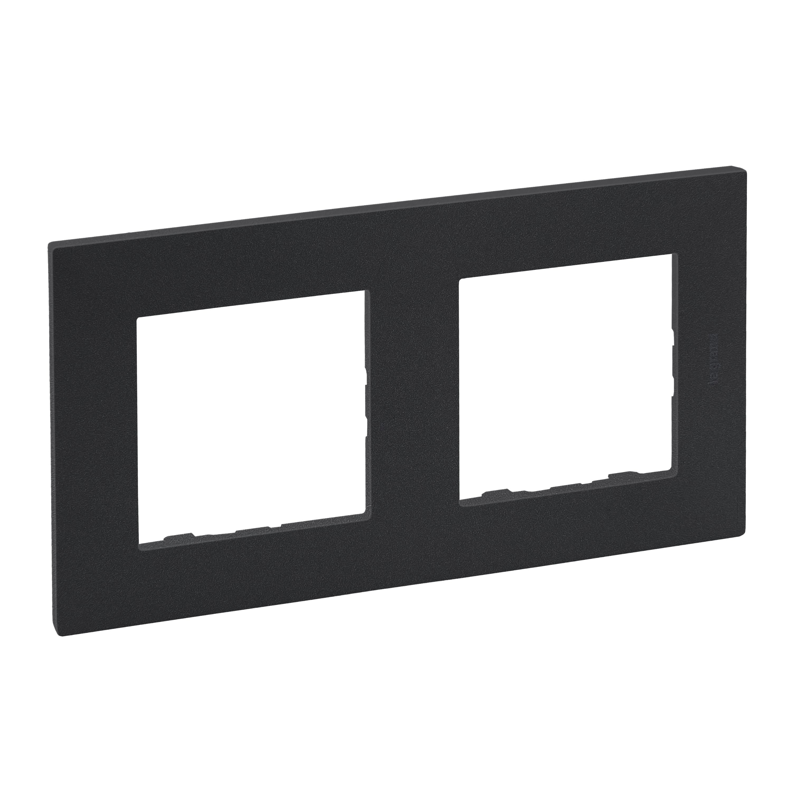 LEGRAND 768372Legrand Renkli Çerçeveler - İkili - FümeLegrand Renkli Çerçeveler - İkili - Füme{ubercoelektromarket}