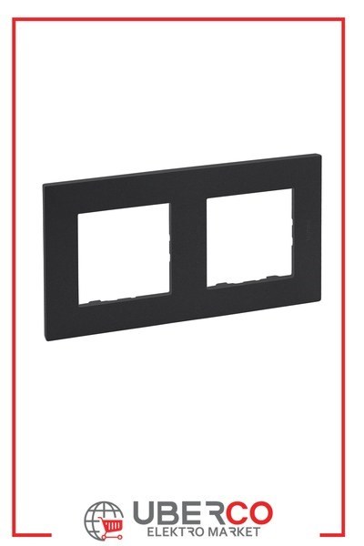 LEGRAND 768372Legrand Renkli Çerçeveler - İkili - FümeLegrand Renkli Çerçeveler - İkili - Füme{ubercoelektromarket}