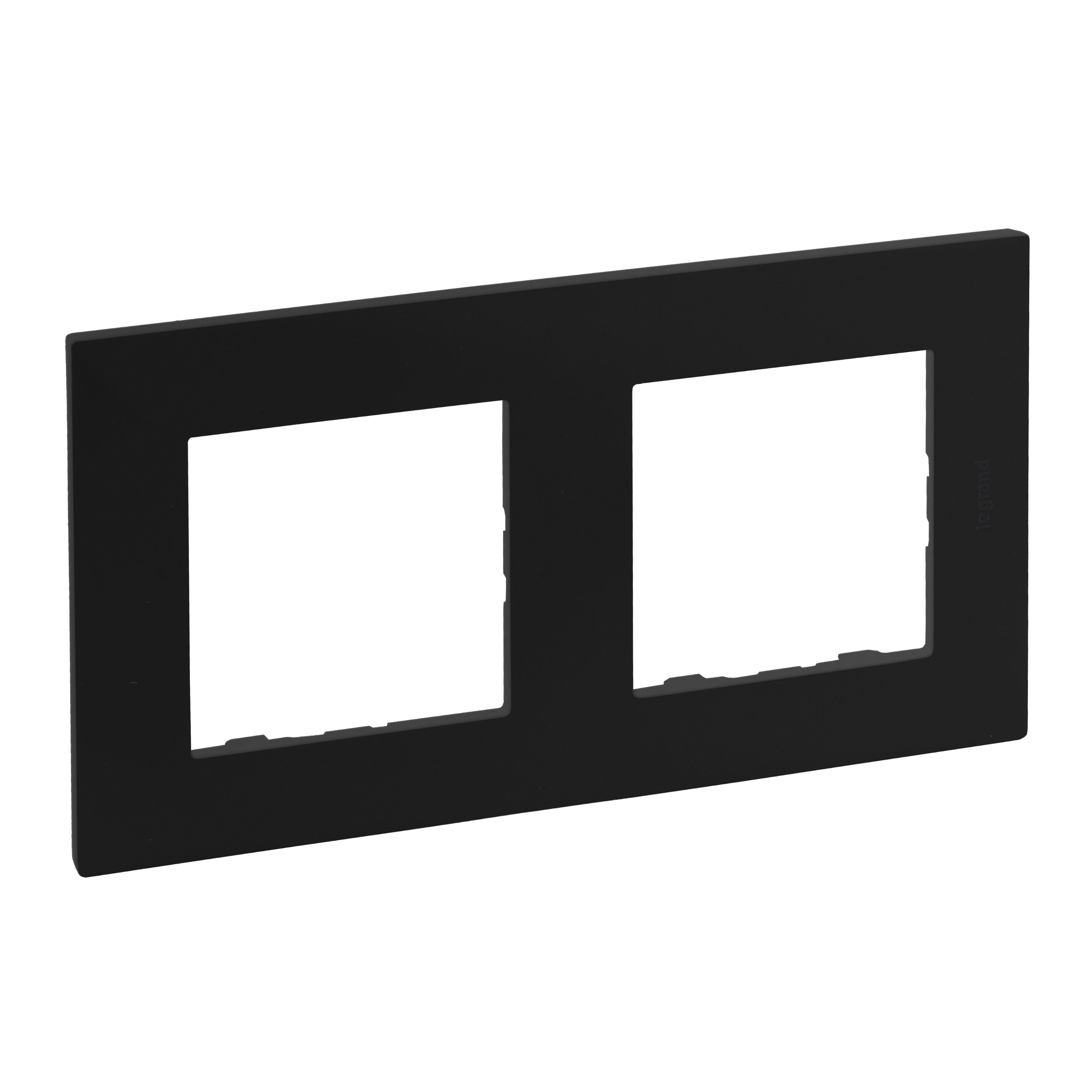 LEGRAND 768672Legrand Renkli Çerçeveler - İkili - SiyahLegrand Renkli Çerçeveler - İkili - Siyah{ubercoelektromarket}