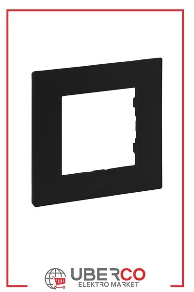 LEGRAND 768671Legrand Renkli Çerçeveler - Tekli - SiyahLegrand Renkli Çerçeveler - Tekli - Siyah{ubercoelektromarket}