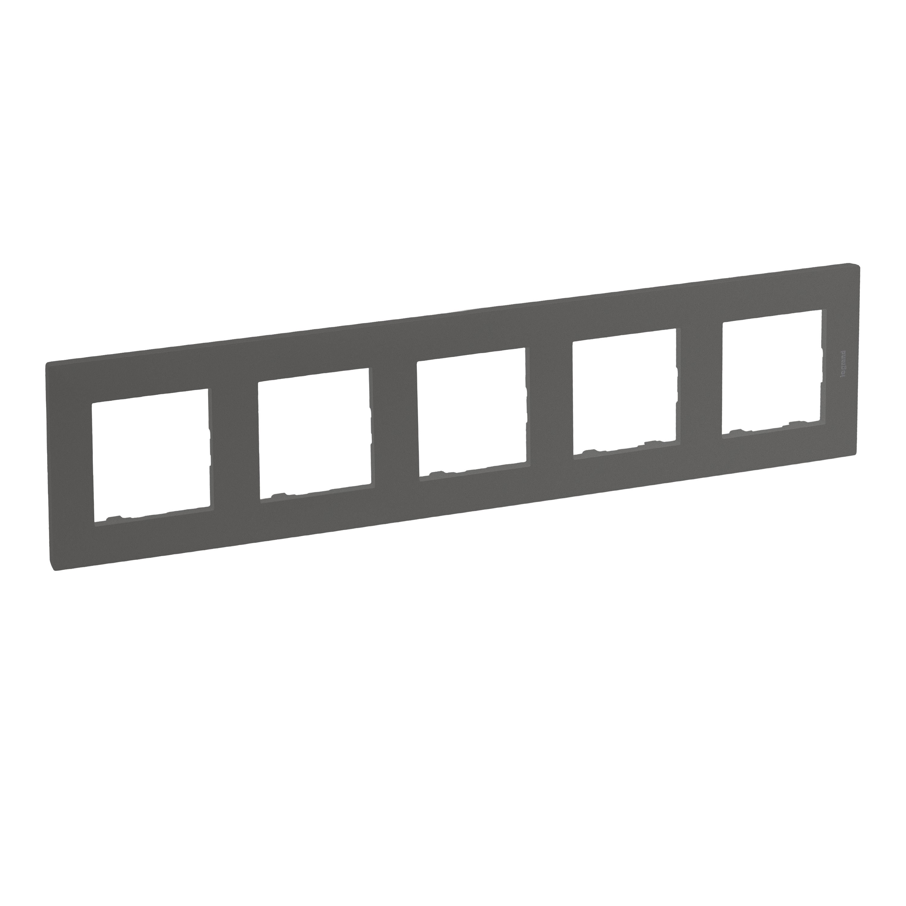 LEGRAND 768875Legrand Renkli Çerçeveler (Tıtanyum) - BeşliLegrand Renkli Çerçeveler (Tıtanyum) - Beşli{ubercoelektromarket}