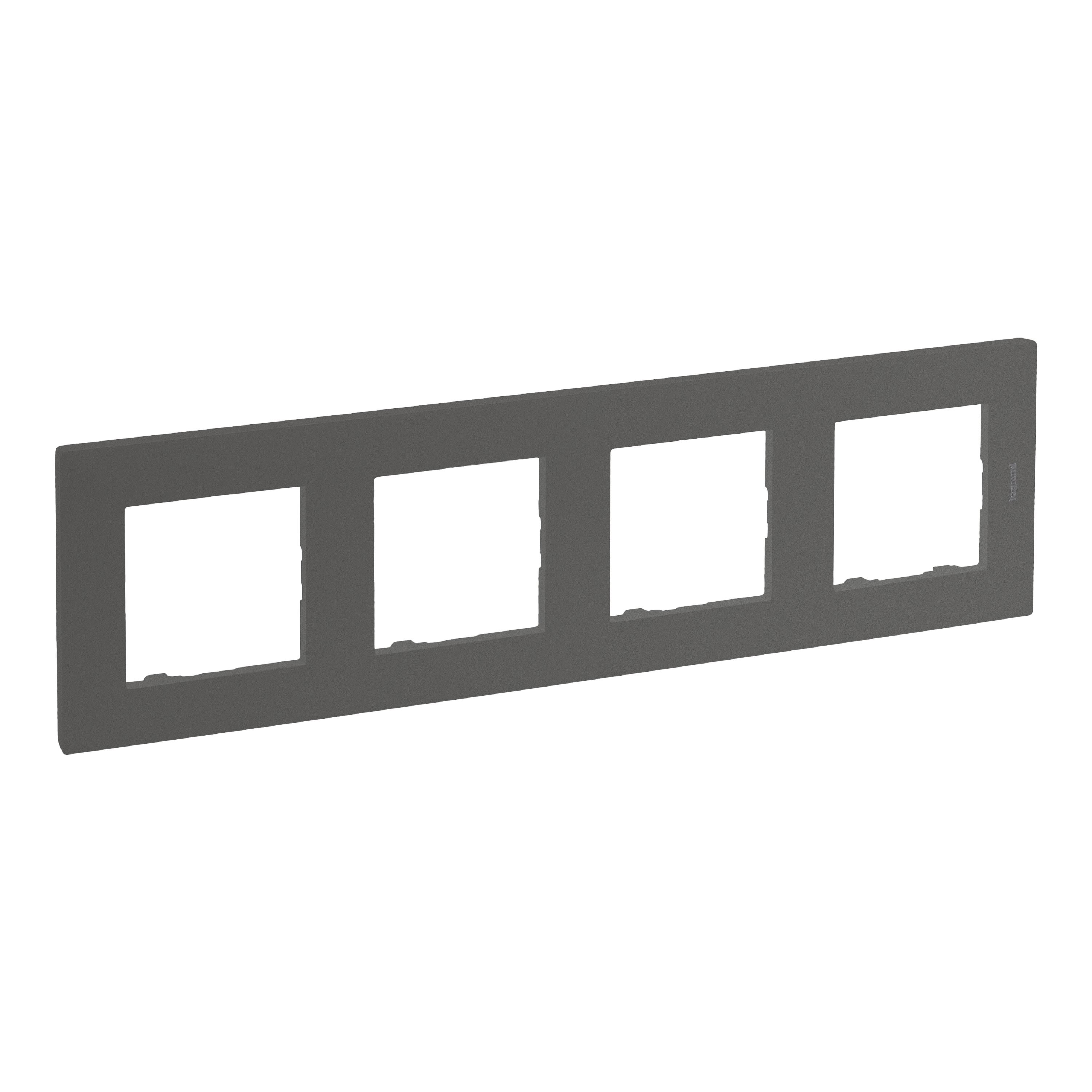 LEGRAND 768874Legrand Renkli Çerçeveler (Tıtanyum) - DörtlüLegrand Renkli Çerçeveler (Tıtanyum) - Dörtlü{ubercoelektromarket}