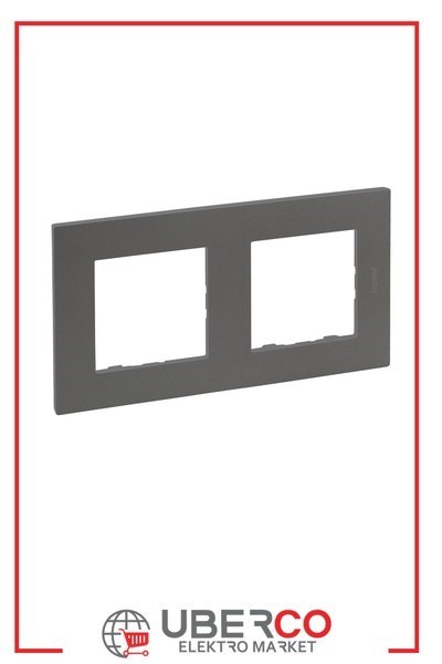 LEGRAND 768872Legrand Renkli Çerçeveler (Tıtanyum) - İkiliLegrand Renkli Çerçeveler (Tıtanyum) - İkili{ubercoelektromarket}