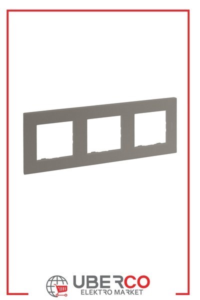 LEGRAND 768573Legrand Renkli Çerçeveler - Üçlü - BronzLegrand Renkli Çerçeveler - Üçlü - Bronz{ubercoelektromarket}