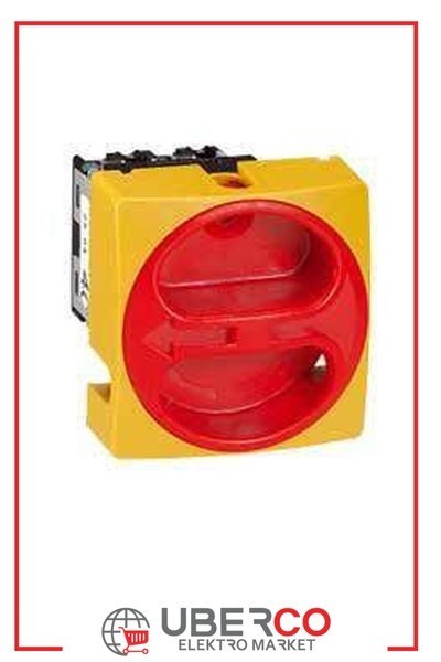 LEGRAND 022109Legrand Reverso Emniyet Şalteri - Pano Kapağına Montaj (Kilitlenebilir) - 3 Kutup + Yardımcı Kontak - 20ALegrand Reverso Emniyet Şalteri - Pano Kapağına Montaj{ubercoelektromarket}