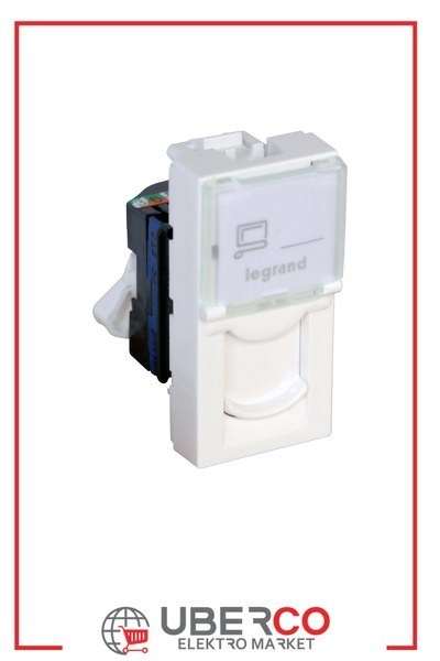 LEGRAND 076582Legrand RJ 45 Data Prizleri - RJ45 Cat 6 FTP Priz - BeyazLegrand RJ 45 Data Prizleri - RJ45 Cat 6 FTP Priz - Beyaz{ubercoelektromarket}