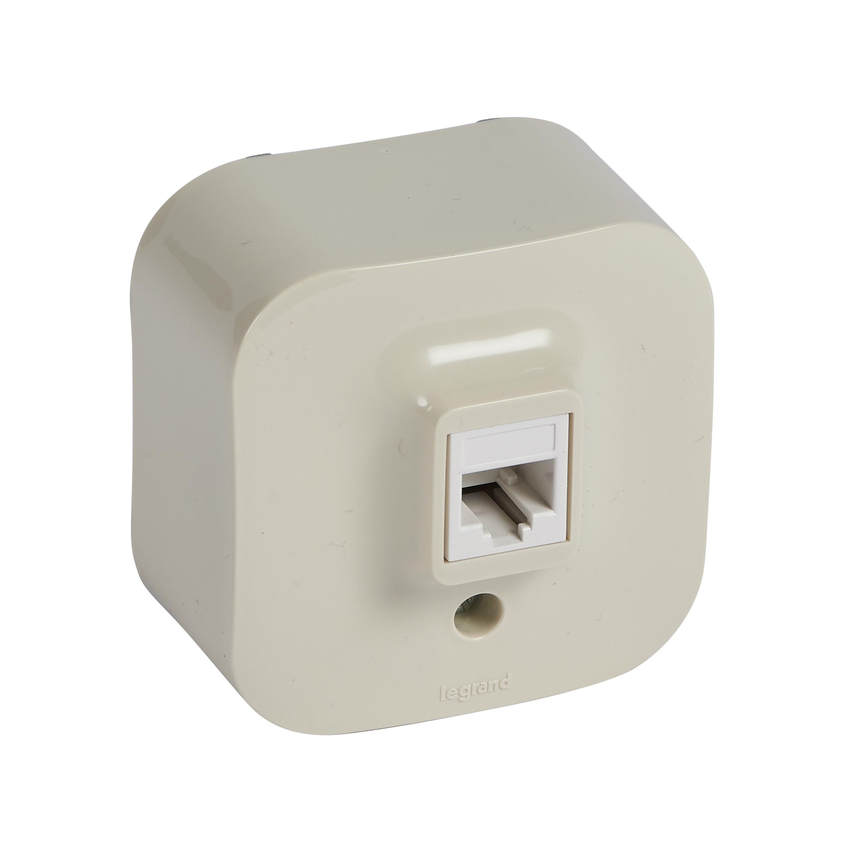 LEGRAND 782444Legrand Forix IP21 serisi sıva üstü bej RJ11 telefon priziLegrand RJ11 - 1 çıkış - Bej{ubercoelektromarket}