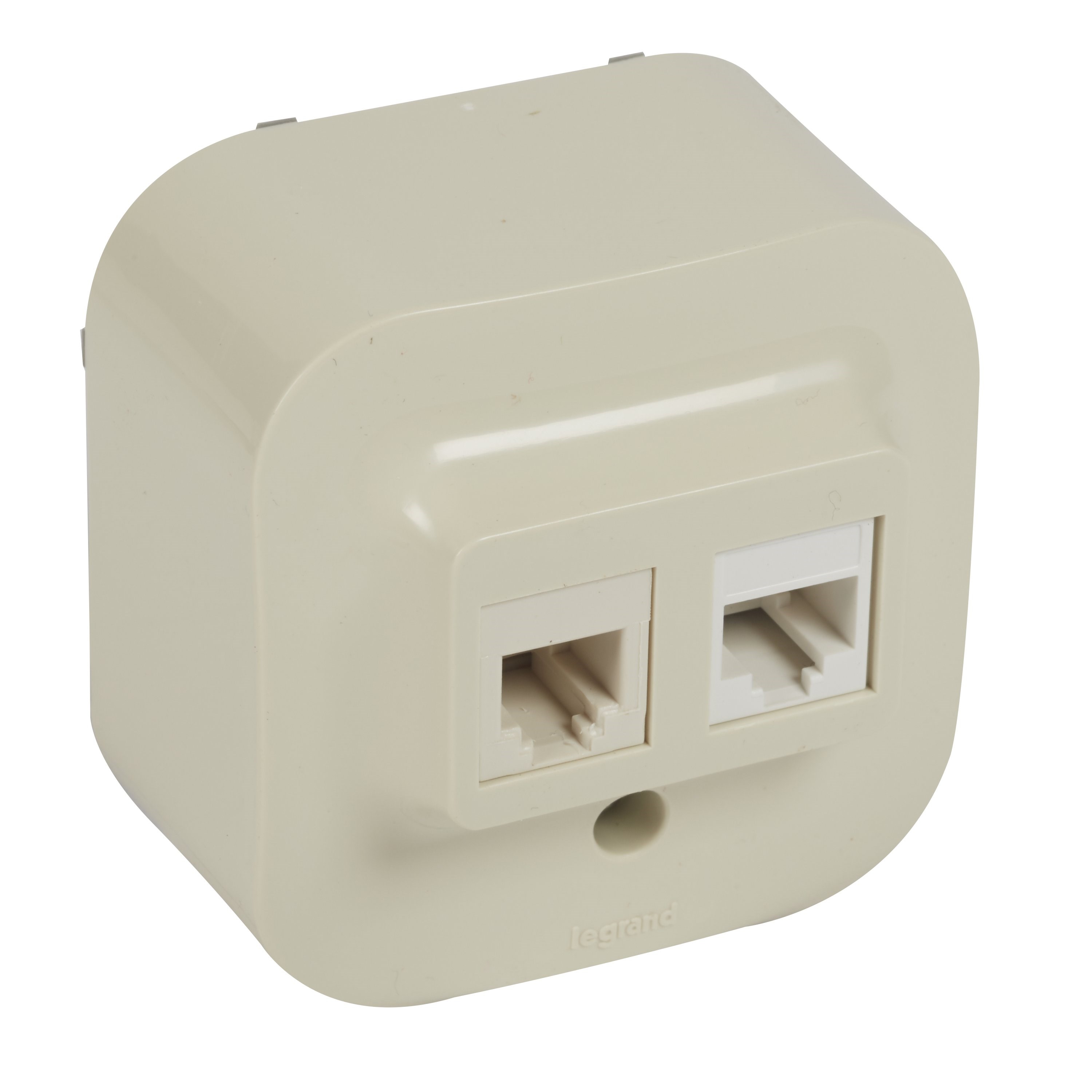 LEGRAND 782451Legrand Forix bej RJ11 ve RJ45 cat5e çıkışlı data priziLegrand RJ11+RJ45 Cat5e - Bej{ubercoelektromarket}