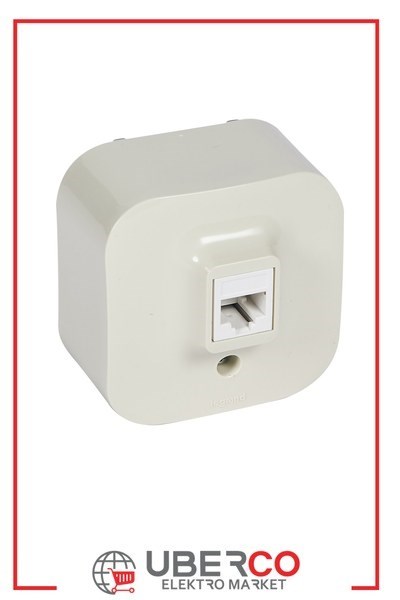 LEGRAND 782454Legrand Forix IP21 serisi sıva üstü bej RJ45 cat5e utp data priziLegrand RJ45 Cat5e UTP - 1 çıkış - Bej{ubercoelektromarket}