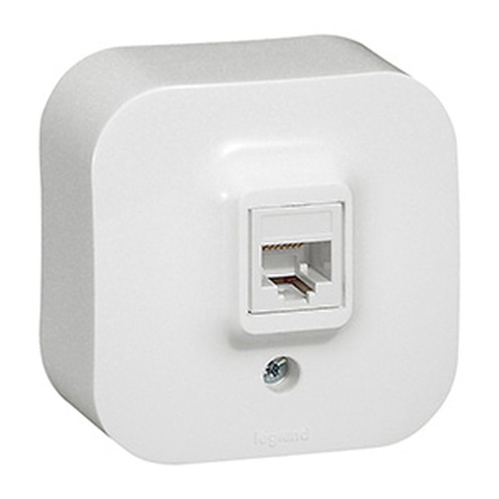 LEGRAND 782424Legrand Forix IP21 serisi sıva üstü beyaz RJ45 cat5e utp data priziLegrand RJ45 Cat5e UTP - 1 çıkış - Beyaz{ubercoelektromarket}