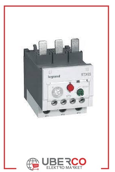 LEGRAND 416657Legrand RTX3 Termik Röle - CTX3 3 Kutup Kontaktörler İçin - RTX3 22-40 - Ayar Sahası(A): 28 - 40Legrand RTX3 Termik Röle - CTX3 3 Kutup Kontaktörler İçin{ubercoelektromarket}