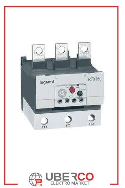LEGRAND 416651Legrand RTX3 Termik Röle - CTX3 3 Kutup Kontaktörler İçin - RTX3 22-40 - Ayar Sahası(A): 7 - 10Legrand RTX3 Termik Röle - CTX3 3 Kutup Kontaktörler İçin{ubercoelektromarket}