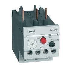 LEGRAND 416647Legrand RTX3 Termik Röle - CTX3 3 Kutup Kontaktörler İçin - RTX3 22-40 - Ayar Sahası(A): 2.5 - 4Legrand RTX3 Termik Röle - CTX3 3 Kutup Kontaktörler İçin{ubercoelektromarket}