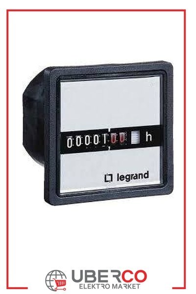 LEGRAND 049555Legrand Saat Sayacı - 200-240V~ 50HzLegrand Saat Sayacı - 200-240V~ 50Hz{ubercoelektromarket}